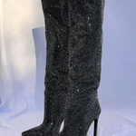 Chloé | Luxuriöse Overknee-Stiefel mit Strassdetails - Zendoo.de