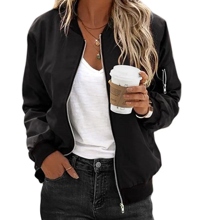 Lia | Klassische Bomberjacke für Damen Zendoo.de