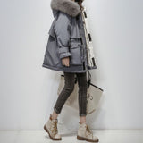 Gertrud | Damen Winterparka mit kuscheligem Fellkragen