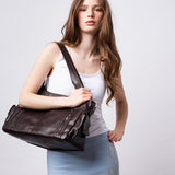 City-Handtasche mit Crossbody-Option und praktischen Fächern