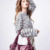 City-Handtasche mit Crossbody-Option und praktischen Fächern
