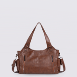 City-Handtasche mit Crossbody-Option und praktischen Fächern