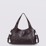 City-Handtasche mit Crossbody-Option und praktischen Fächern
