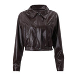 Gercy | Übergroße Kunstlederjacke Zendoo.de