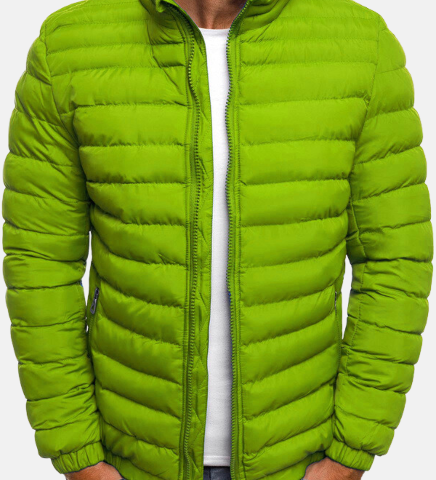 Leichte Steppjacke mit Reißverschluss – Stilvolle Übergangsjacke für Alltag & Freizeit