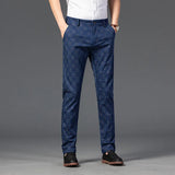 Richard | Herren Maßgeschneiderte Karierten Hosen Elegante Slim Fit Hose
