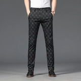 Richard | Herren Maßgeschneiderte Karierten Hosen Elegante Slim Fit Hose
