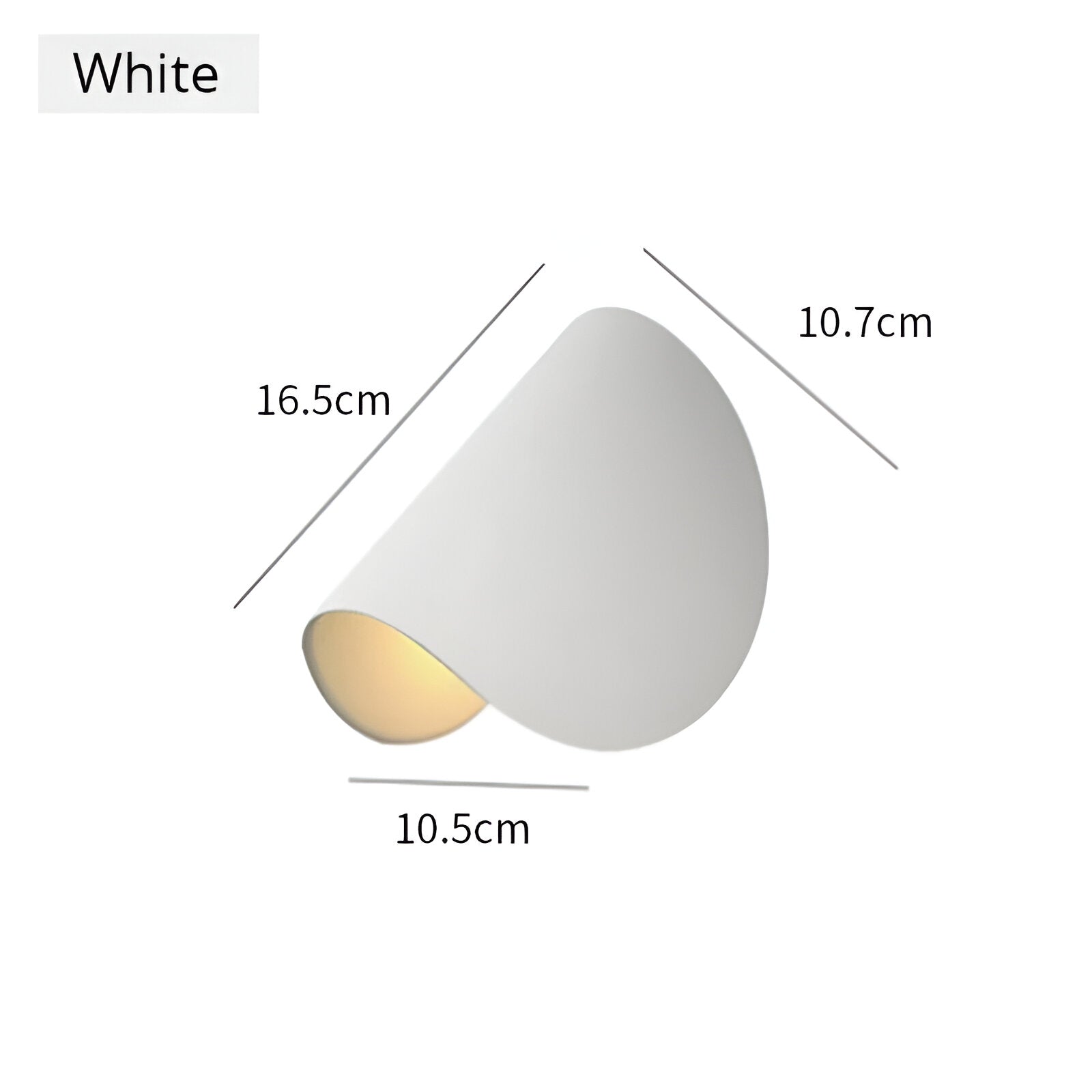 Moderne Twist LED Wandleuchte – Minimalistische Wandlampe