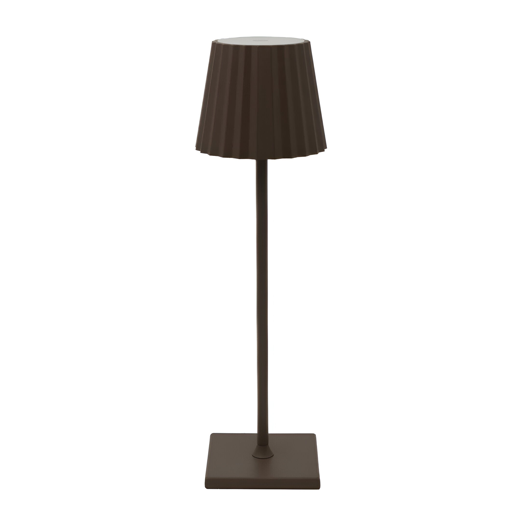 Kabellose LED-Tischlampe mit Touch-Dimmer – Aluminium, 3 Helligkeitsstufen, 24h Akku