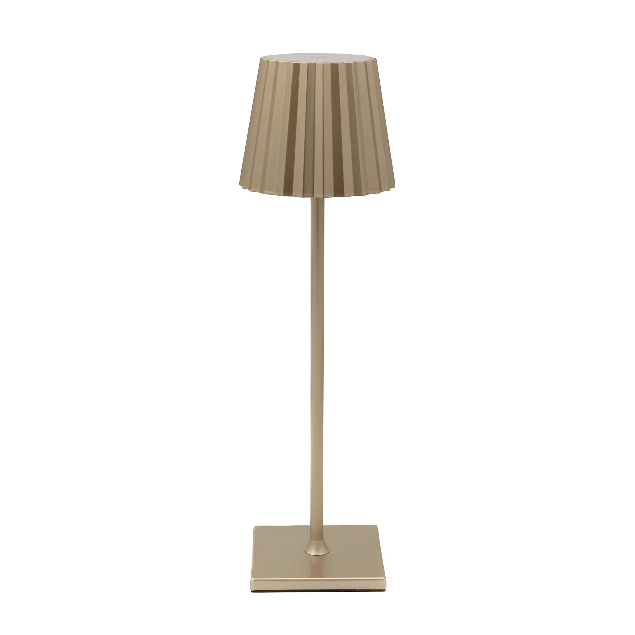 Zendoo | Dimmbare, wiederaufladbare, kabellose LED-Tischlampe Zendoo.de
