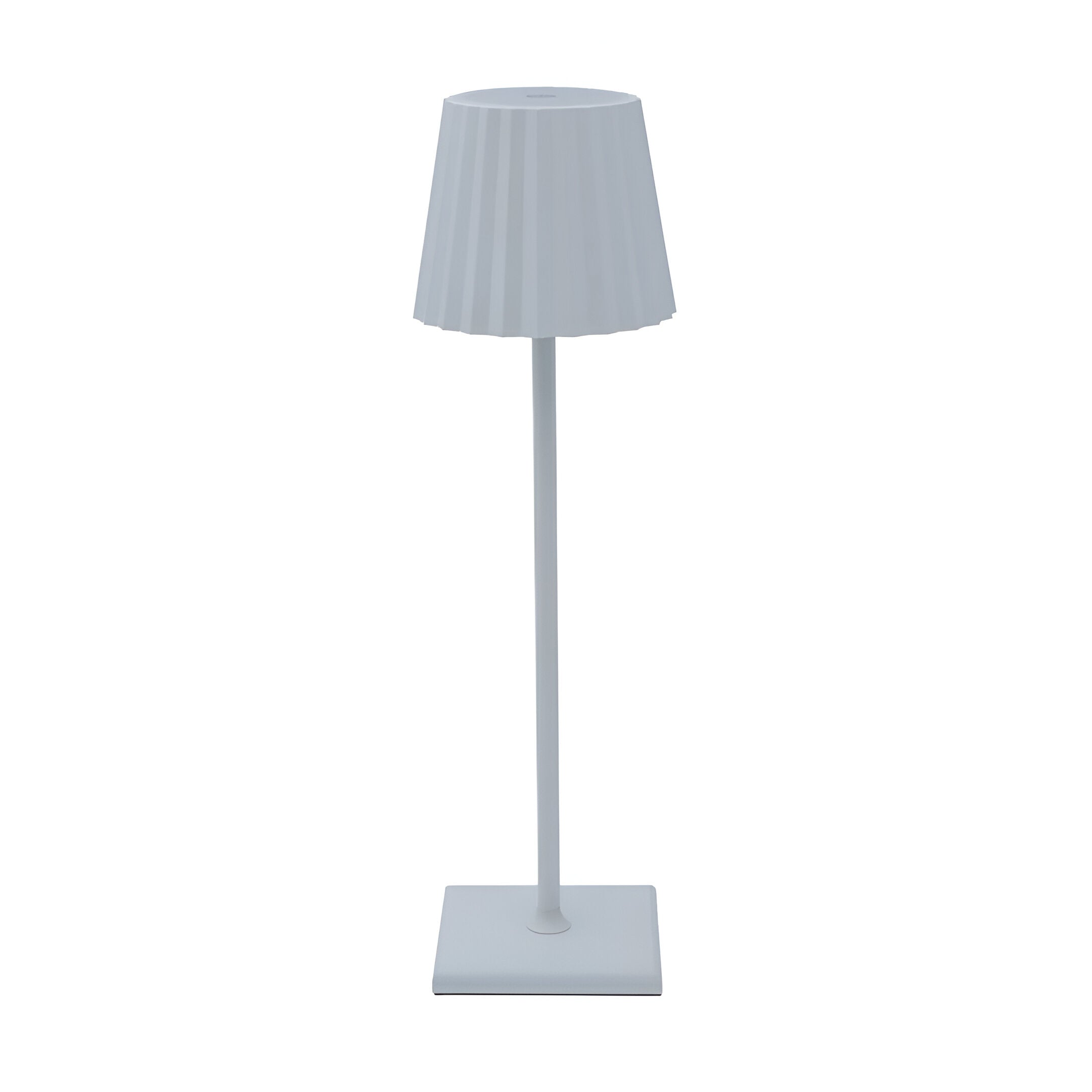 Kabellose LED-Tischlampe mit Touch-Dimmer – Aluminium, 3 Helligkeitsstufen, 24h Akku