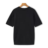 Christian | Herren Kurzarm Fein Rippenstrick Polo-Shirt