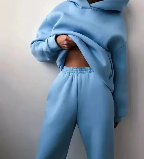Elly | Kapuzenpulli und Jogginghosen Set für Damen Zendoo.de