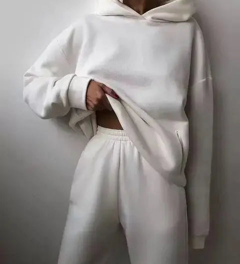 Elly | Kapuzenpulli und Jogginghosen Set für Damen Zendoo.de