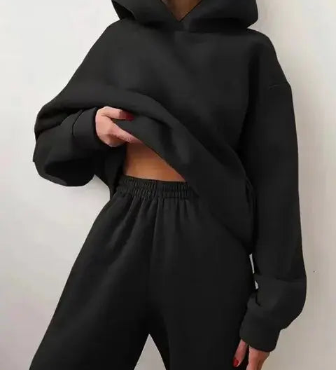 Elly | Kapuzenpulli und Jogginghosen Set für Damen Zendoo.de