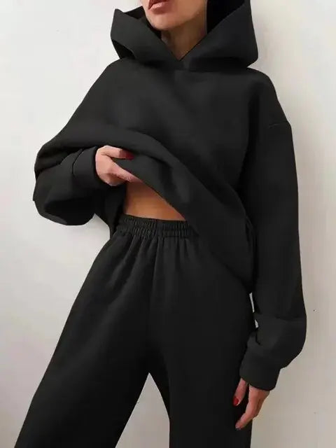 Elly | Kapuzenpulli und Jogginghosen Set für Damen Zendoo.de