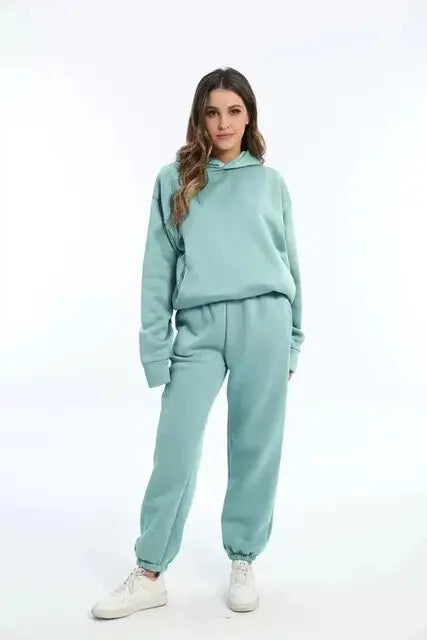 Elly | Kapuzenpulli und Jogginghosen Set für Damen Zendoo.de