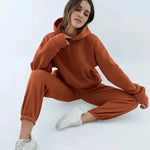 Elly | Kapuzenpulli und Jogginghosen Set für Damen Zendoo.de