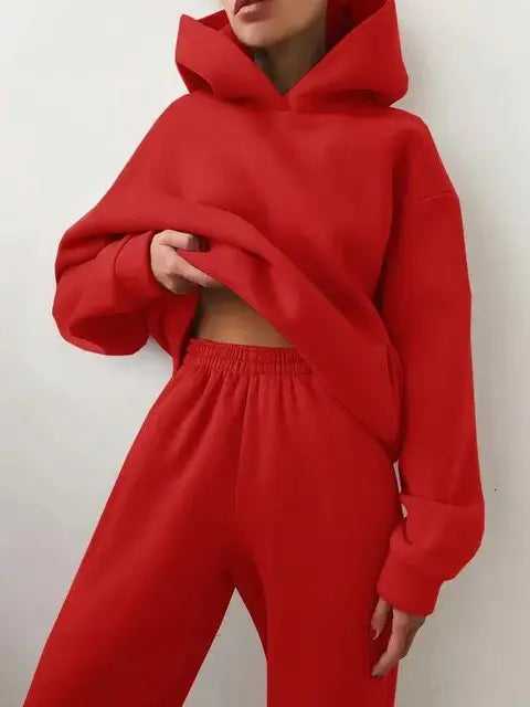 Elly | Kapuzenpulli und Jogginghosen Set für Damen Zendoo.de