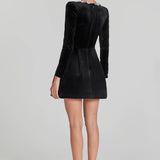 Yassy | Velvet Elegant Kleid