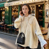 Mea | Übergroßes Hemd, Kombi-Strickpullover Zendoo.de