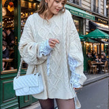 Mea | Übergroßes Hemd, Kombi-Strickpullover Zendoo.de