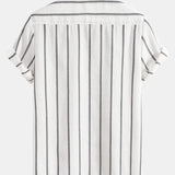 Klassisches Herren Sommer-Set mit Streifen | Hemd & Shorts
