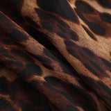 Theresia | Durchsehen Leopard-Maxikleid – Wild & Verführerisch