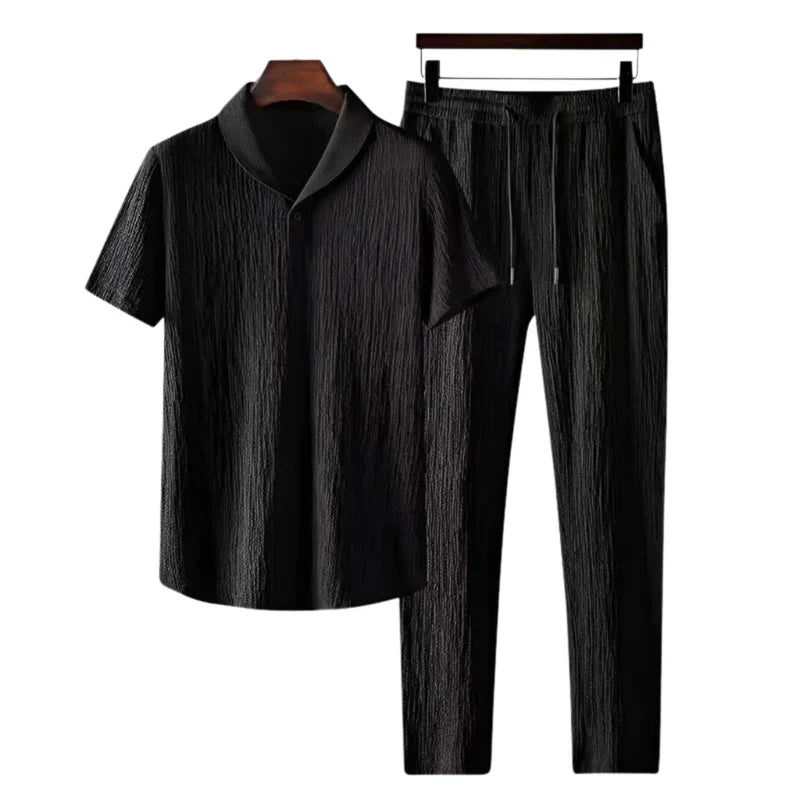 Herren Sommer Set aus Baumwolle – Polo & Hose im Old-Money Stil