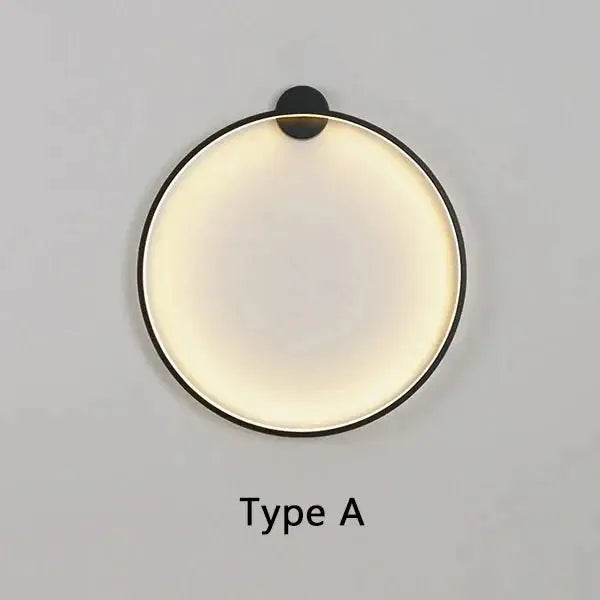 EclipseGlow - Minimalistische ronde Wandlamp Zendoo.de