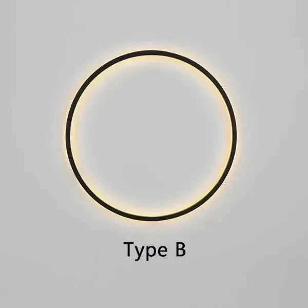 EclipseGlow - Minimalistische ronde Wandlamp Zendoo.de