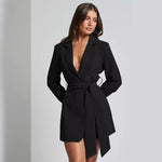 Dunja | Blazer-Kleid mit Gürtel für Damen Zendoo.de