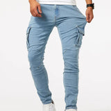 Schlanke Cargo Hose mit modernem Schnitt für urbane Outfits