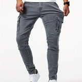 Schlanke Cargo Hose mit modernem Schnitt für urbane Outfits