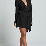 Dunja | Blazer-Kleid mit Gürtel für Damen Zendoo.de