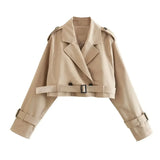 Leonie | Gekürzter Trenchcoat Zendoo.de