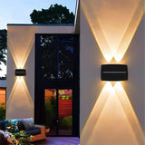 PristineLuxe - Solar LED Buitenwandlamp - Waterdicht Zendoo.de
