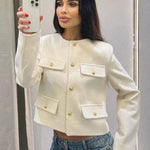 Susie | Klassischer Tweed-Blazer Zendoo.de