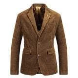 Austin | Cord-Blazer für Herren – Klassische Eleganz in Braun