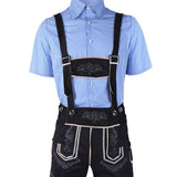 Oktoberfest Trachten Set Herren – Komplettes Outfit mit Lederhosen, Hemd und Hut