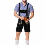 Oktoberfest Trachten Set Herren – Komplettes Outfit mit Lederhosen, Hemd und Hut