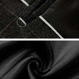Gianni | Schwarzer Karo-Blazer