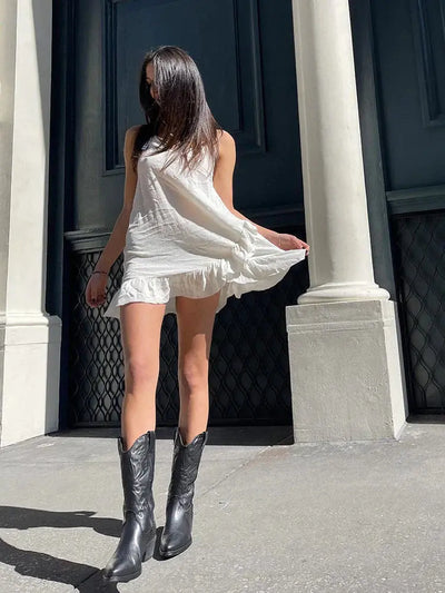 Geneva | Elegante Cowboy-Stiefel aus Metall Zendoo.de