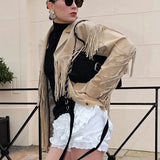 Dakota | Wildleder-Fransenjacke – Boho-Chic trifft auf Western-Style