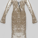 Olivia | Beiges Kleid Zendoo.de