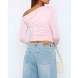 Käthe | Schickes Twisted Long Sleeve Top für Frauen