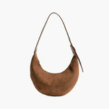 Lene | Halbmond-Tasche aus Wildleder