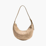 Lene | Halbmond-Tasche aus Wildleder