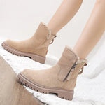 Jayleen | Winter Velvet Plüschstiefel Zendoo.de