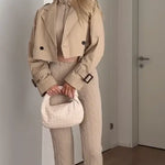 Leonie | Gekürzter Trenchcoat Zendoo.de